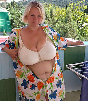 nice big tits on old women