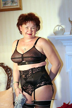 free pics of crestfallen older body of men nearly lingerie