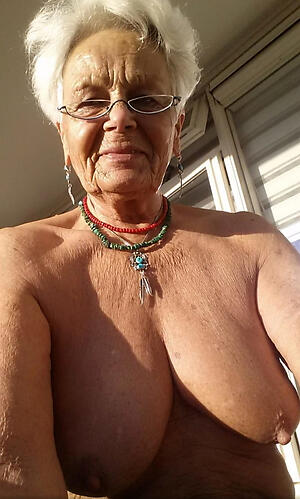 nasty hot granny selfshot photos