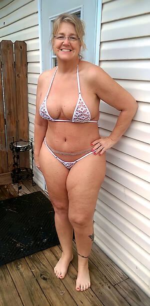 horny older battalion in bikini hot porn pic