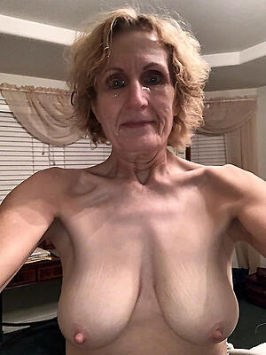 nice despondent older tits homemade picture