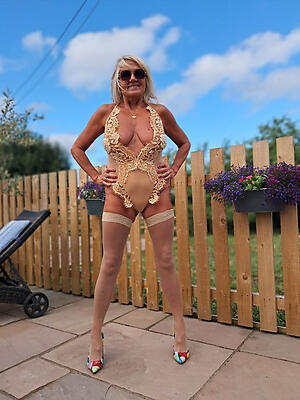 German cougar granny models