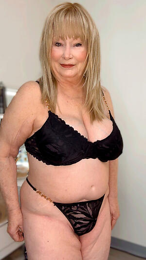 pre-empt granny tits poses naked