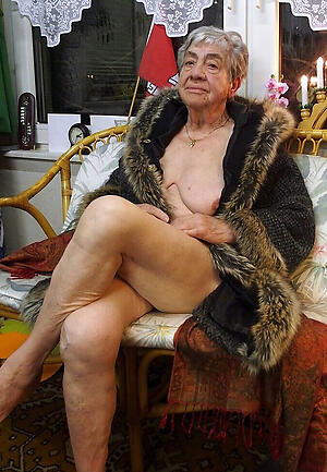 70 year old granny poses naked
